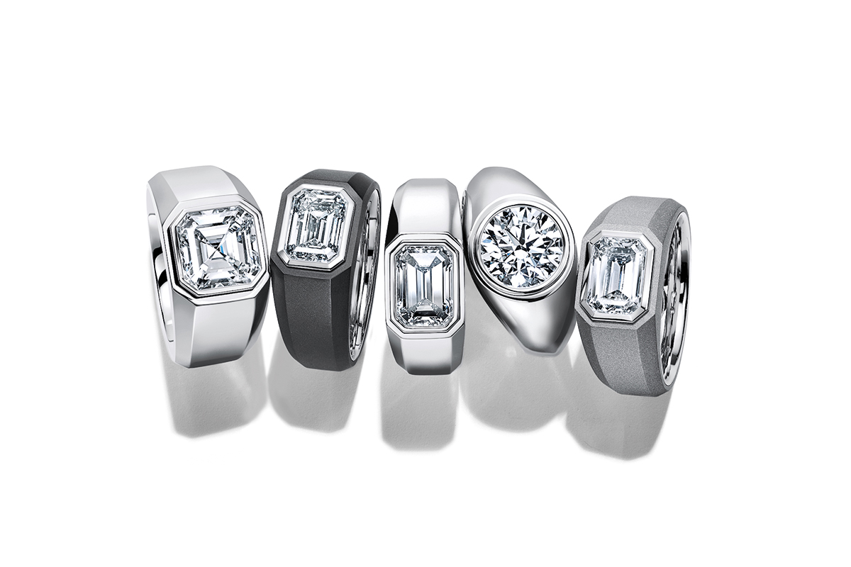 Jewelry focuses on engagement rings for men