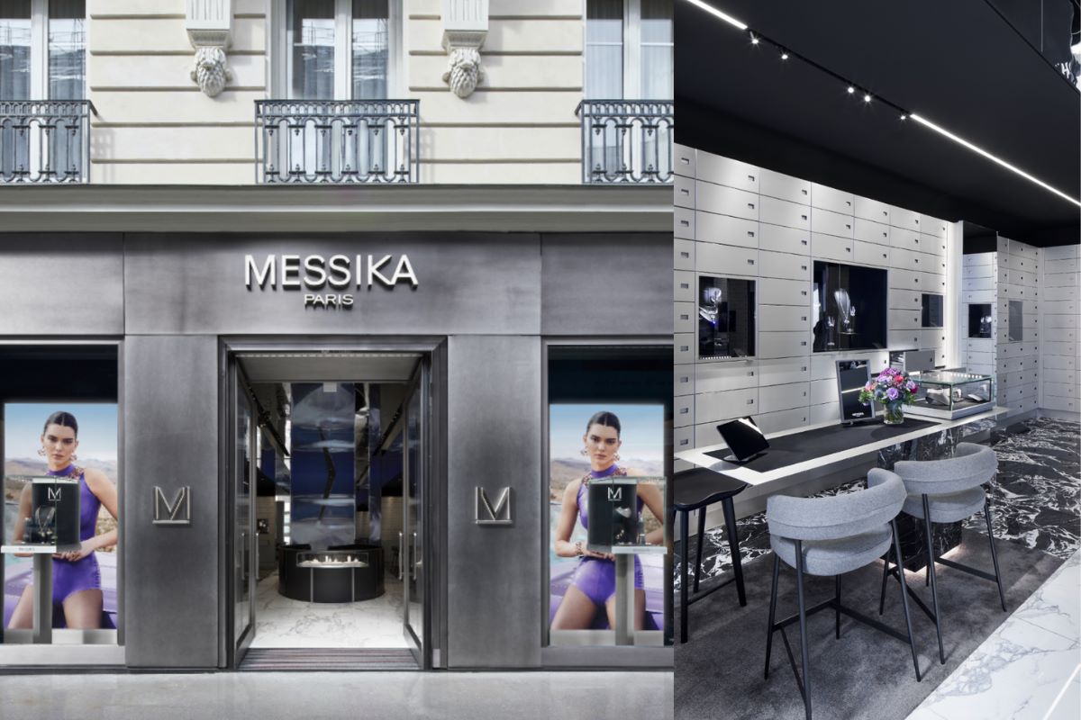 Messika apre una nuova boutique progettata come una cripta